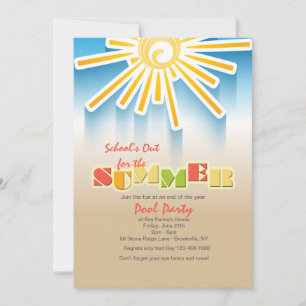 Invitación de día soleado