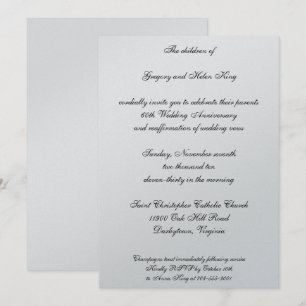 Invitación de Diamante y Platino