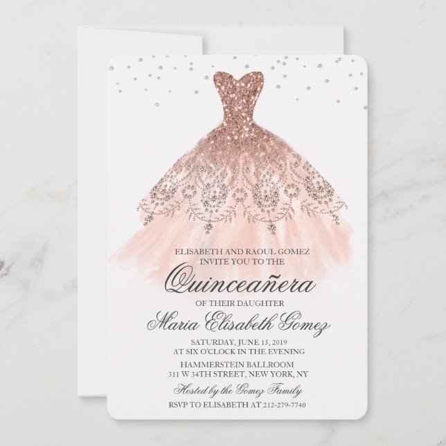 Invitación de diamantes a la vestimenta de Purpuri (Anverso)