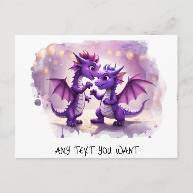 *~* Invitación de Dino Baile AP48 FOTOGRAFÍA Tarje (Anverso)