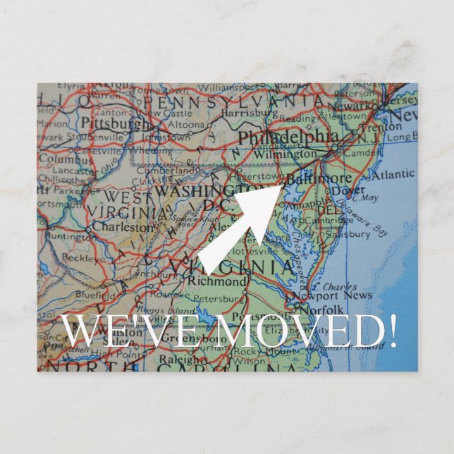 Invitación de dirección nueva Baltimore (Anverso)