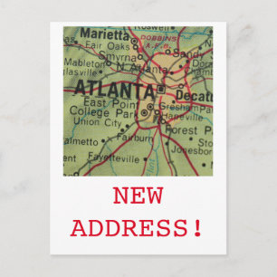 Invitación de dirección nueva de Atlanta