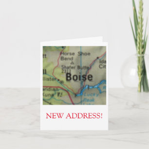 Invitación de dirección nueva de Boise
