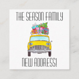 Invitación de direcciones Regalos de Navidades de