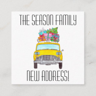 Invitación de direcciones Regalos de Navidades de 