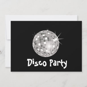 Invitación de Disco Party