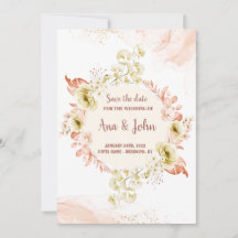 invitación de diseño boda