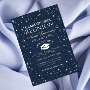 Invitación de diseño de reunión de cualquier año