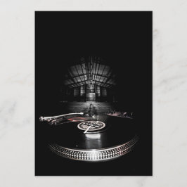 Invitación de DJ del fiesta