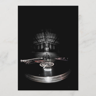 Invitación de DJ del fiesta