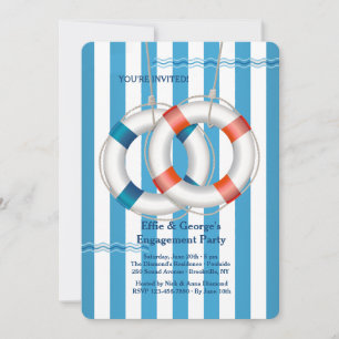 Invitación de doble salvavidas