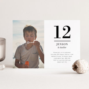 Invitación de doce fotos de paisaje