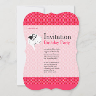 Invitación de Dogo Alemán
