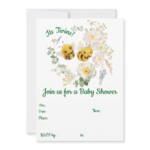 Invitación de dos abejas