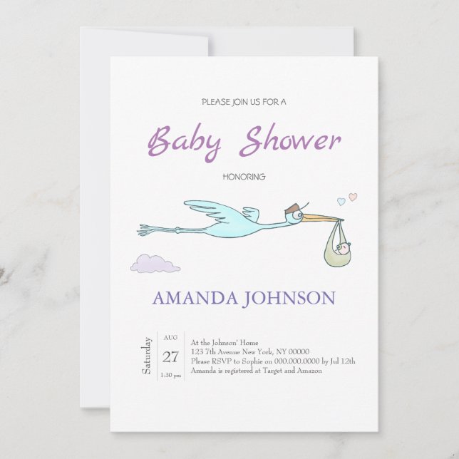 Invitación de Dragón travieso (Anverso)