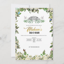 Invitación de Dua e Khair