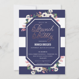 INVITACIÓN DE DUCHA BRIDAL - Lámpara de brunch y b