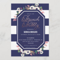 INVITACIÓN DE DUCHA BRIDAL - Lámpara de brunch y b