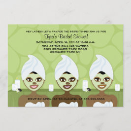 INVITACIÓN DE DUCHA BRIDAL SPA - Verde
