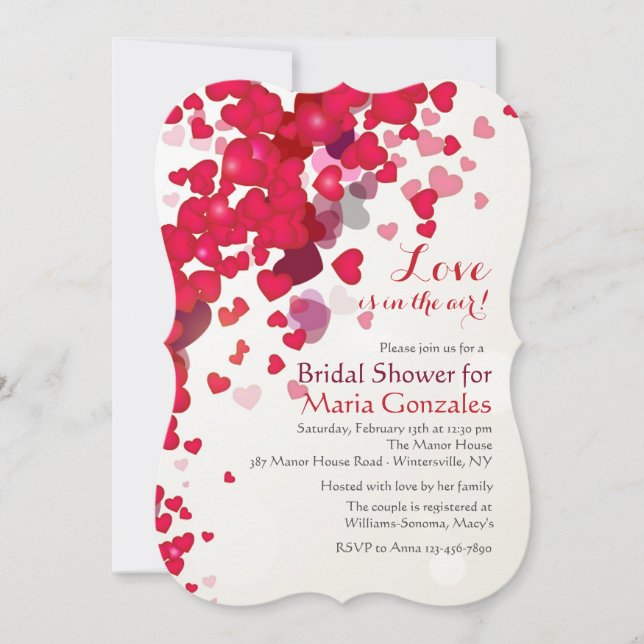 Invitación de Ducha de Amor (Anverso)
