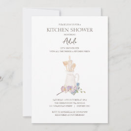 Invitación de Ducha de Cocina