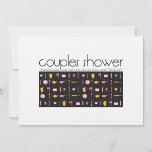 Invitación de ducha de las parejas - Cocina