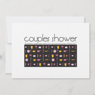 Invitación de ducha de las parejas - Cocina