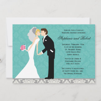 Invitación de ducha de matrimonio para parejas