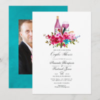 Invitación de Ducha de Parejas con Degustación de 