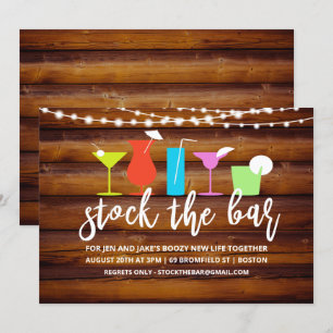 Invitación de ducha mixta para parejas para abaste