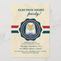 Invitación de Eagle del día de elección