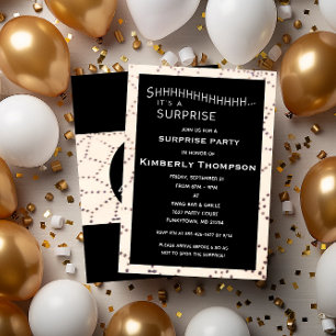 Invitación de edad de Personalizado de cumpleaños