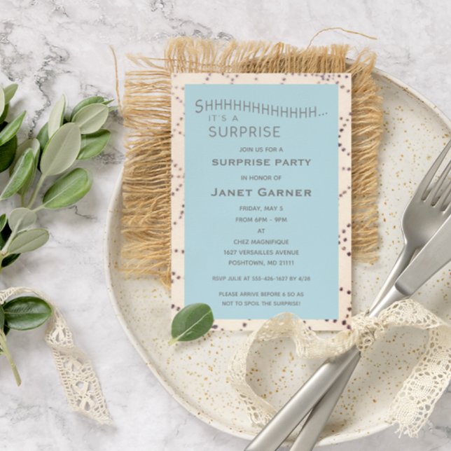 Invitación de edad del Personalizado de cumpleaños (Subido por el creador)