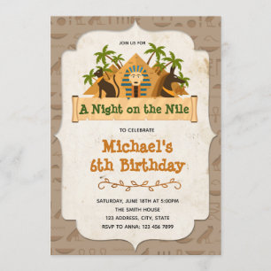 Invitación de Egipto