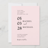 Invitación de Einfache Einladung