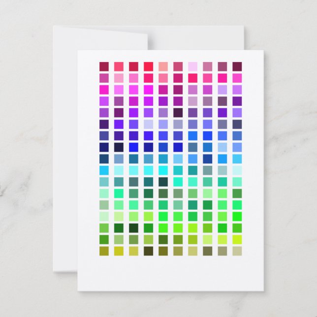 Invitación de ejemplo de color2 (Anverso)