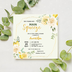 Invitación de Elegante para Desayuno o Brunch de B