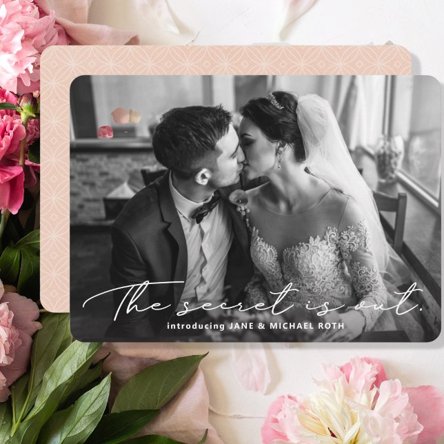 Invitación de Elopement Secret is Out (Subido por el creador)