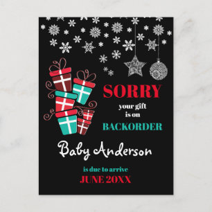 Invitación de embarazo