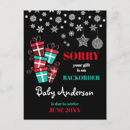 Invitación de embarazo