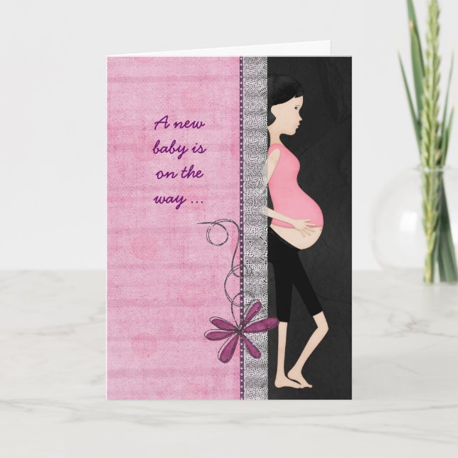 Invitación de embarazo (Anverso)