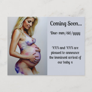 Invitación de embarazo