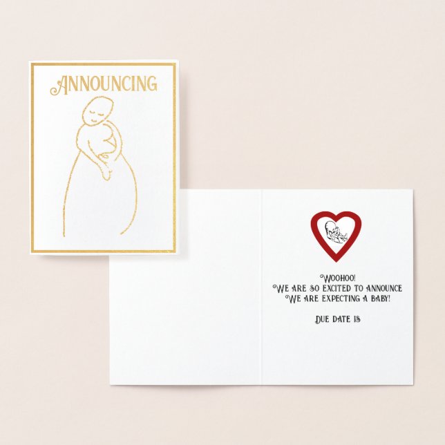 Invitación de embarazo (Demostración)