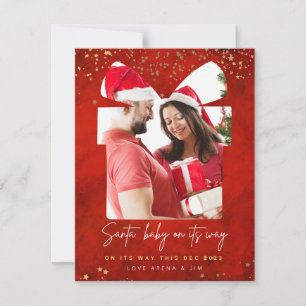 Invitación de embarazo de Recién nacido merry y br