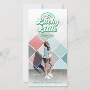 Invitación de embarazo de Shamrock