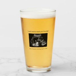 Invitación de embarazo de ultrasonido Abuela