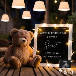 Invitación de embarazo digital encantadora y perso