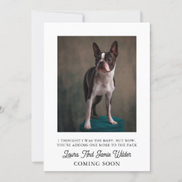 Invitación de embarazo divertida