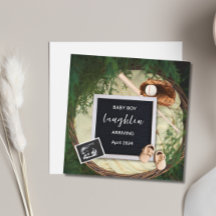 Invitación de Embarazo en el Tema del Béisbol