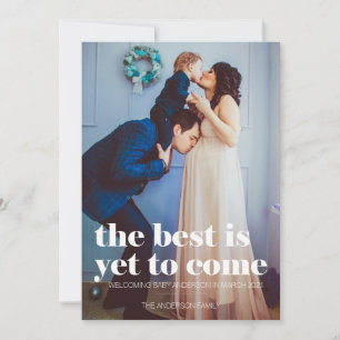 Invitación de embarazo, lo mejor está por venir